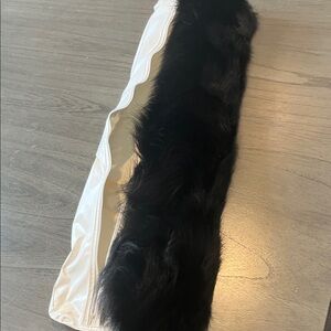 Black Real Fur Headband